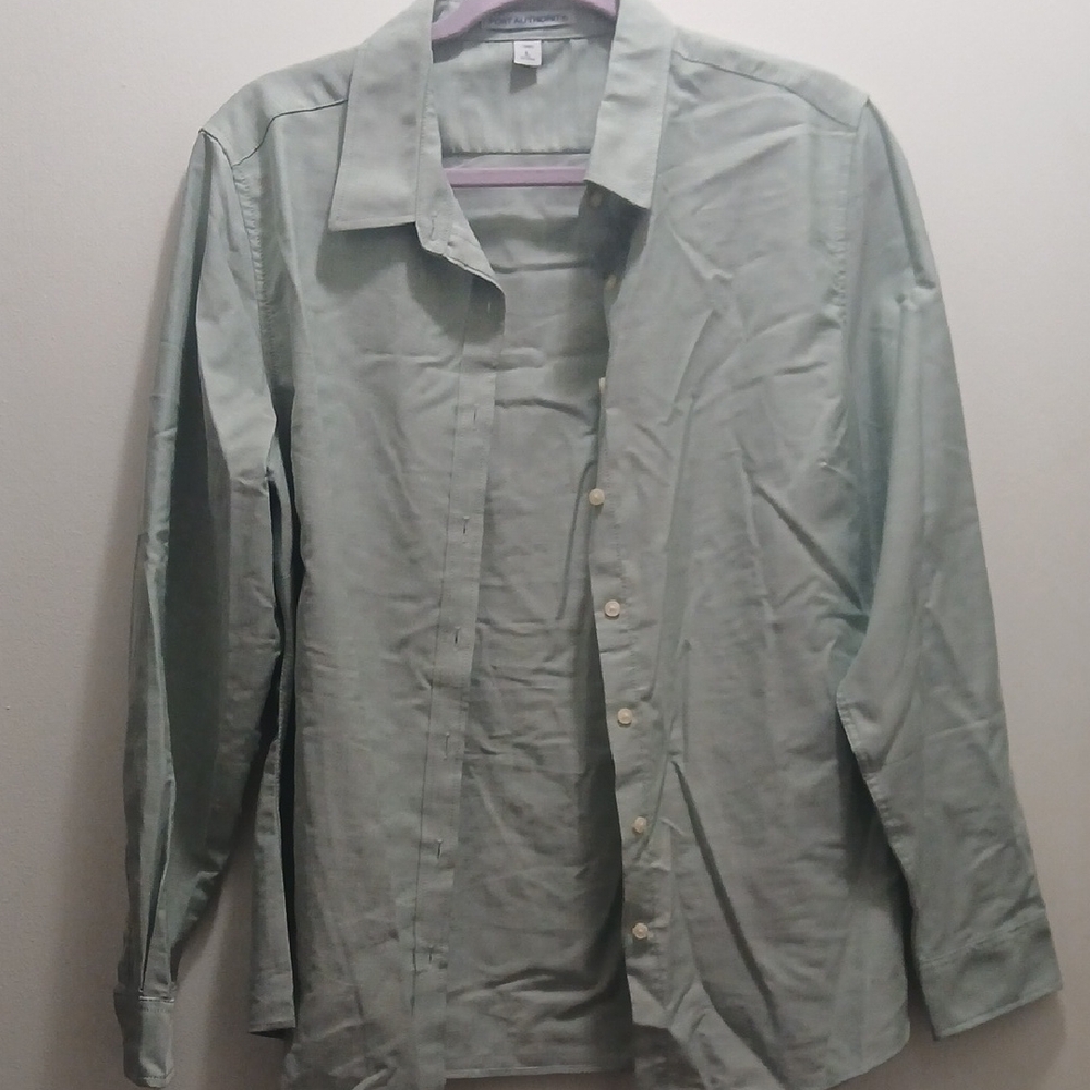 Pre-loved Port Authority Mint Green Shirt